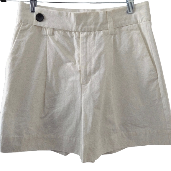 Proenza Schouler- Women's Cream Shorts